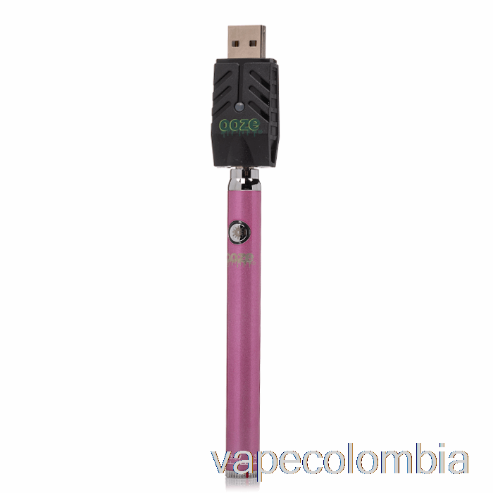 Kit Completo De Vapeo Ooze 320mah Twist Slim Pen Batería Ice Pink